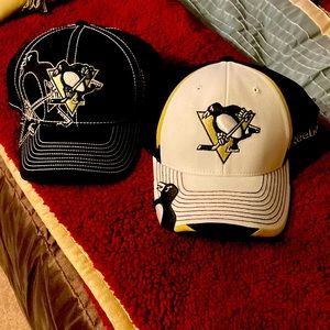 Pittsburgh Penguins Reebok Fitted Hats (2 for 1)